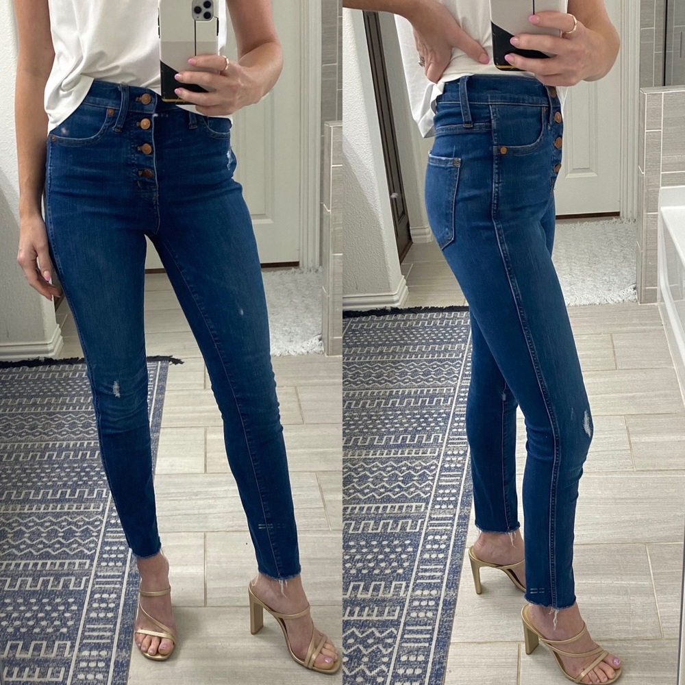 Madewell High Rise Skinny Jeans Denim
